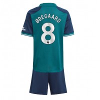 Billiga Arsenal Martin Odegaard #8 Barnkläder Tredje fotbollskläder till baby 2023-24 Kortärmad (+ Korta byxor)